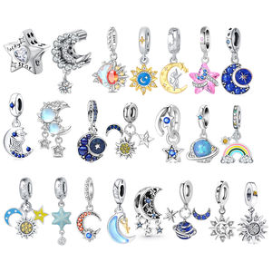 Grosir Pabrik OEM ODM Tersedia Liontin Manik Perak Plata 925 Bentuk Kupu-kupu Hewan Cinta Ibu untuk Gelang Kalung DIY - Product Image 5