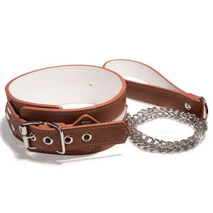 ชุดทาสหนังแท้สำหรับผู้ใหญ่อุปกรณ์ทางเพศสำหรับคู่รักอุปกรณ์เล่นตามบทบาทเร้าอารมณ์อุปกรณ์ทางเพศสำหรับคู่รัก - Product Image 5