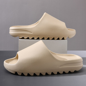 1-1 Ye <strong>Shoes</strong> Summer Men's &amp; Women's Wear-Resistant EVA Upper &amp; Outsole Open Toe <strong>Shoes</strong> With Thick Bottom One-Word Style - Product Image 1