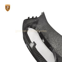 Lèvre de pare-chocs arrière en fibre de carbone sèche de qualité supérieure style CSS pour Audi Q8, diffuseur arrière, pièce de carrosserie automobile