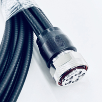 Cable Coaxial MQ5 Hembra a N Macho de 5 Puertos, Cable de Conexión Superflex de 1/4\", Ensamblaje de Cable de 3m 5m para Estación Base 5G