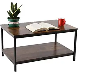 Factory Panel Furniture 2023 Noahsion Modern Industrial Coffee Tables With Storage Shelf For Living Room