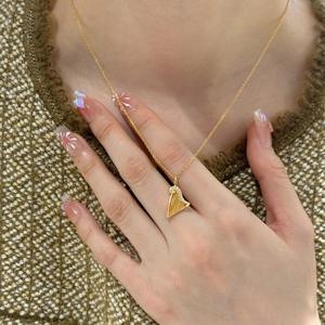Exquisite S925 Pure Silver Diamond Set Balance Beam Natural <b>Freshwater</b> <b>Pearl</b> <b>Necklace</b> Smiling Curve Smiling Face <b>Pearl</b> Design - Product Image 5