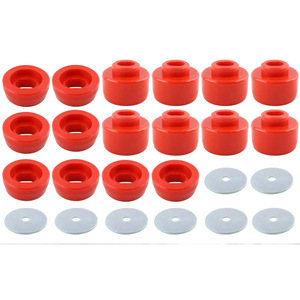 Kit de Bujes para Carrocería de Auto Auso-Racing 7-141 para Chevrolet Silverado Sierra 1500 2500 Rojo y Negro - Product Image 5