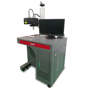 3D Curve Surface 20W JPT Feeltek Laser Source Laser Marking Machine with Ezcad DLC2-M4-2D / 2.5D / 3D for Metal Label