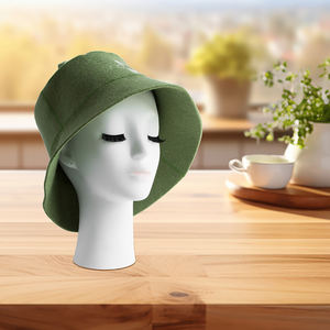 Chapeau de sauna en laine verte 100% premium, <span class=keywords><strong>bonnet</strong></span> doux de couleur pour la banya <span class=keywords><strong>russe</strong></span> - Product Image 4