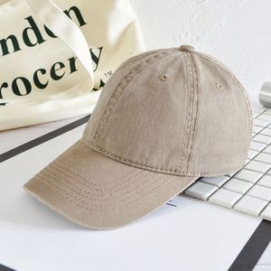 หมวกแก๊ปปักโลโก้สั่งทำขายส่ง ผ้าฝ้าย 100% ทรงไม่แข็ง สีพื้น ปักลาย 3 มิติ หมวกวินเทจ หมวกเบสบอลวินเทจ - Product Image 6