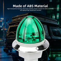 Feux de position latéraux universels pour camion à LED haute luminosité 24V, multicolores, étanches IP65, lampe de signalisation stroboscopique pour camion et remorque