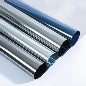 Hiện đại tĩnh điện dính năng lượng mặt trời phản chiếu trang trí Tinted Pet phim chống UV cách nhiệt cửa sổ xe bảo vệ sự riêng tư - Product Image 5