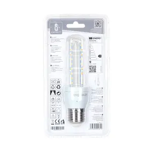Lampadina LED U, 9W, E27, formato efficiente per l'illuminazione interna ed esterna, risparmia energia e prolunga la durata della lampada. - Product Image 3