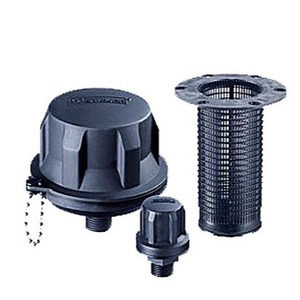 Filtre à air pour systèmes hydrauliques, structure ouverte en acier inoxydable 304, température maximale 120°C, fabriqué en Allemagne - Product Image 1
