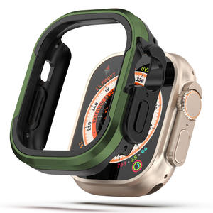 OEM-Accesorios de alta calidad para reloj, cubierta de protección de doble capa de aluminio y a prueba de golpes para Iphone <span class=keywords><strong>Watch</strong></span> - Product Image 1