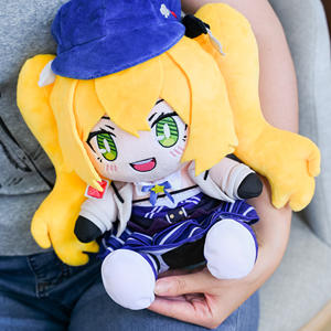 かわいいぬいぐるみフィギュア 高さ20cm ソフト コスプレ 座り姿 カスタムプラッシュドール アニメぬいぐるみ ソフトヒューマンドールおもちゃ - Product Image 6