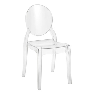 Sedie Ghost in Acrilico Trasparente, Nuova Tendenza per Hotel, Banchetti ed Eventi - Product Image 1