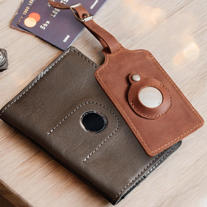 Étiquette d'identification en cuir étiquettes de bagage de voyageur cadeau fête faveur PU cuir bagages mariage étiquette de bagage avec fente de suivi - Product Image 5