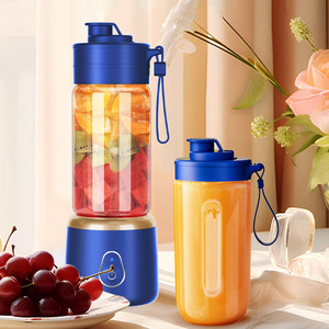Exprimidor de Frutas USB Portátil con 6 Cuchillas de Acero Inoxidable, Capacidad de 400 ml, Bajo Ruido, 20000 RPM, Apto para Lavavajillas - Product Image 5