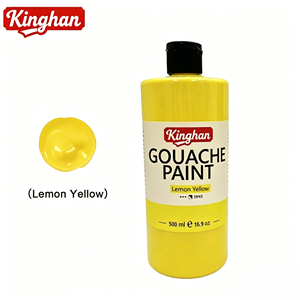 Peinture <span class=keywords><strong>Gouache</strong></span> en Gros <span class=keywords><strong>500ml</strong></span> – Pigment d'Art Abordable Grande Capacité pour Étudiants - Product Image 1