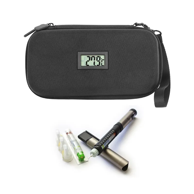 Benutzer definierte Hot Selling Insulin Cooler Reisekoffer Insulin Pen Organisieren Sie Insulin Cooler Diabetes Spritzen etui