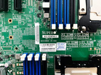 Motherboard Server Ganda Supermicro X11DPH-i C622 Bekas, Chipset Intel, SATA DDR4 256GB, 3647 Pin, Kartu Ethernet Gigabit Ganda