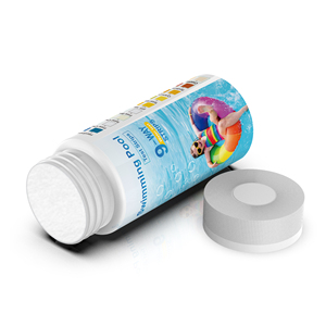 Bandelettes de <span class=keywords><strong>test</strong></span> d'eau 9 en 1 pour <span class=keywords><strong>piscine</strong></span>, spa et jacuzzi, <span class=keywords><strong>test</strong></span> d'oxyde actif, de sodium et de <span class=keywords><strong>sel</strong></span> - Product Image 3