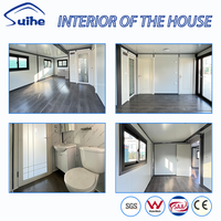 Casa Contenedor Modular Prefabricada Impermeable de 20 pies, Estándar Australiano, con Baño, Diseño Moderno para Uso en Hogar, Oficina u Hotel