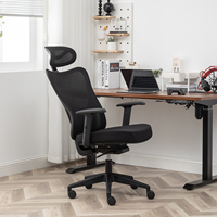 Chaise de bureau en maille avec appui-tête Usine Meilleure conférence moderne Formation exécutive Gaming Ergonomique Bureau exécutif Tissu Fer