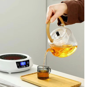 Bouilloire électrique moderne en plastique PLA 110V/220V avec minuterie, modèle A15, appareil ménager - Product Image 2