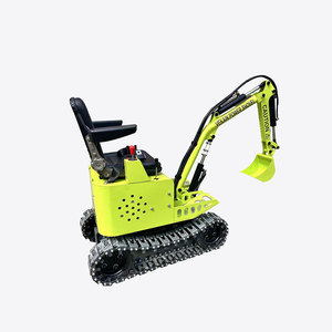 La excavadora de entretenimiento para niños que funciona con monedas para interiores de la marca, se mueve libremente y tiene una batería de larga duración. - Product Image 3