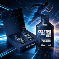 Créatine liquide à boire, absorption rapide, croissance musculaire, renforcement, amélioration des performances sportives