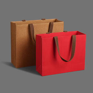 Bolsas de Compra de <span class=keywords><strong>Papel</strong></span> Laminado Ecológicas de Lujo con Asas, Logotipo Personalizable, Embalaje para Regalos - Product Image 5