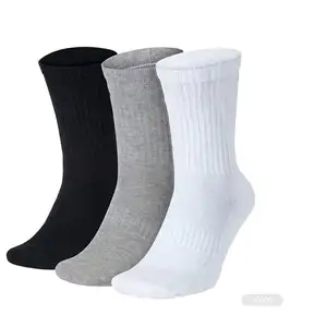 Factory direct customize sports socks Breathable sheer cotton custom logo man socks woman socks