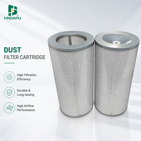 Kartrid Filter Pengumpul Debu Khusus TOPEP 324x660mm Kartrid Filter Debu Industri Media Filter Nonwoven Filter Debu