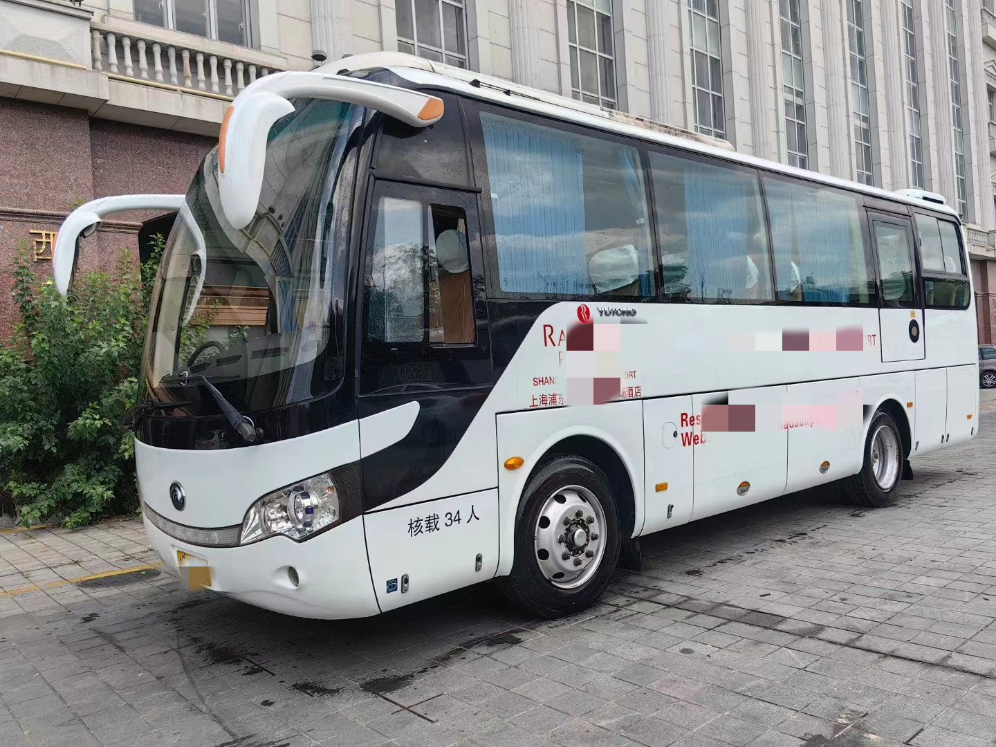 bussi 34 Seats Second Hand Bus ZK6888 Yutong with Yuchai Engine