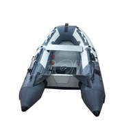 Bateau pneumatique pliable en aluminium de 2,3 m pour ramer