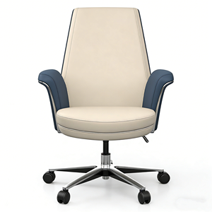 <span class=keywords><strong>Silla</strong></span> de Oficina Ejecutiva Giratoria de Diseño Moderno, Respaldo Alto de PVC, Reposacabezas Ajustable, <span class=keywords><strong>Reclinable</strong></span>, Altura Ajustable, Aluminio - Product Image 1