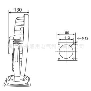 Reflector TG2-L de Bozhou, Luz Blanca Cálida para Iluminación de Puertos, Muelles, Estaciones, Plazas y Puentes, Fuente de Alimentación CA - Product Image 4