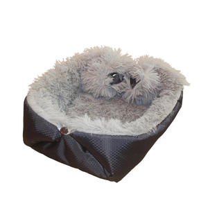 Kunstlinnen verwarmingsmat voor huisdieren met waterdichte basis, pluche fleece verwarmingslaag voor kleine hondenbench en kattenbed, winter en alle seizoenen - Product Image 5