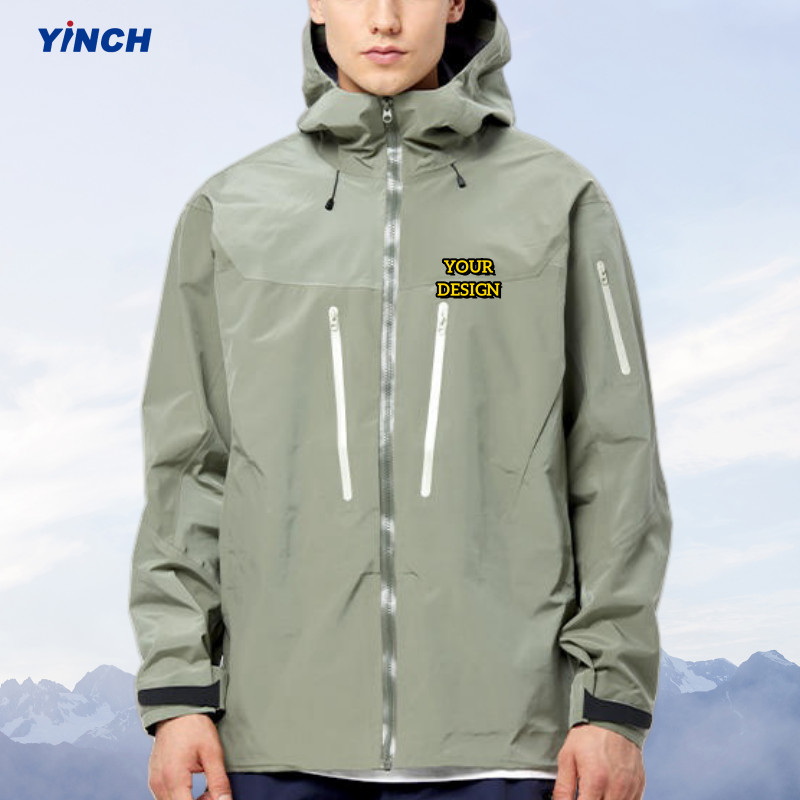Best Selling Waterproof Rain Coat Men's Jacket Windproof Outdoor