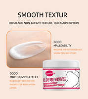 Crème d'agrandissement des fesses et des hanches Booty Bums & Hips avec amélioration instantanée des seins 50g