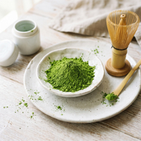 Vente Flash Nouvelle Poudre de Thé Vert Matcha Bio de Haute Qualité A-7A OEM Marque Privée Boîte/Bouteille en Gros