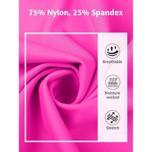 FOXA Women Tennis Dress Built-in Shorts Scalloped Hem Quick Dry Athletic Golf Dress <b>Adjustable</b> <b>Strap</b> Side Slit - Product Image 6