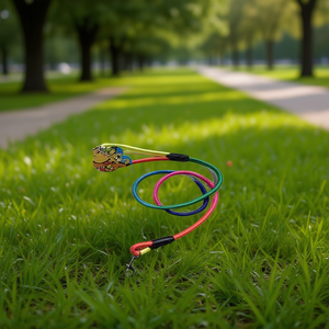 Guinzagli Colorati per Animali Domestici Lunghi 1,2 Metri per Passeggiate Più Corte e Addestramento - Product Image 2