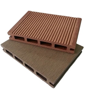 Revêtement de sol composite WPC moderne antidérapant pour couloir extérieur, chemin, balcon, terrasse de jardin avec des performances stables - Product Image 1