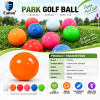Balles de golf personnalisées avec logo, colorées, durables, résistantes à l'usure, brillantes