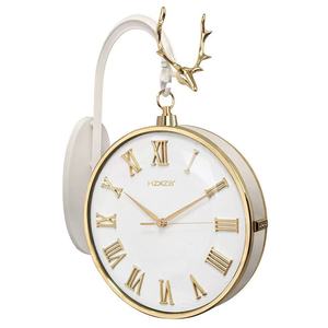 50X31CM nuevo 2025 reloj colgante moderno de moda Reloj de pared de doble cara europeo Luz de lujo envío rápido China Dropshipping DDP - Product Image 2