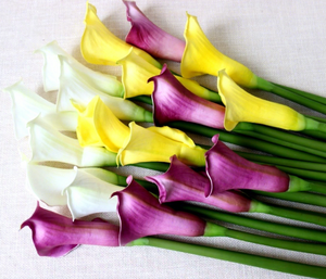 Fiori Artificiali in PU Realistici, Piccoli Calla Lily per Decorazioni Matrimoniali, <span class=keywords><strong>Casa</strong></span> e <span class=keywords><strong>San</strong></span> <span class=keywords><strong>Valentino</strong></span> - Product Image 4