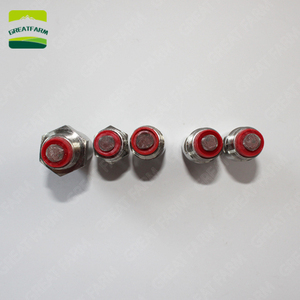 Abbeveratoio Automatico per Suini in Acciaio Inox 304 Durevole, Stile Tappo Rosso, Risparmio Idrico per Bestiame Suino - Product Image 6
