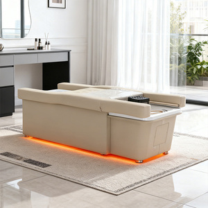 Cama Eléctrica Tailandesa para Hidroterapia <span class=keywords><strong>y</strong></span> Masajes, de Alta Calidad, con Spa para Cabeza <span class=keywords><strong>y</strong></span> Baño de Pies, Respaldo Elevable <span class=keywords><strong>y</strong></span> Terapia Acuática - Product Image 2