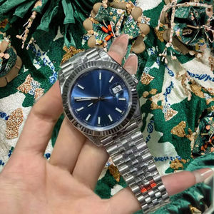 Montre automatique mécanique pour homme personnalisée de haute qualité avec aiguilles lumineuses, étanche, miroir saphir, acier inoxydable - Product Image 3