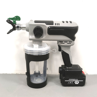 Pistolet de pulvérisation de peinture à batterie au lithium 21V de haute qualité, moteur sans balais, 1300 ml, pour la décoration